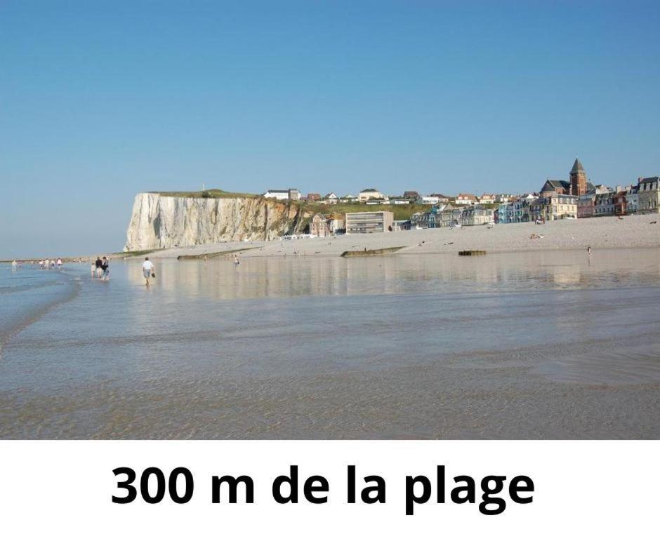 Caprices De Mer Appartement Avec Grand Balcon Et Vue A 300 M Plage, Apercu Mer, Lit Queen Size, Mers Les Bains Le Treport , Petit Dejeuner En Option, 2 Velos Fournis 外观 照片